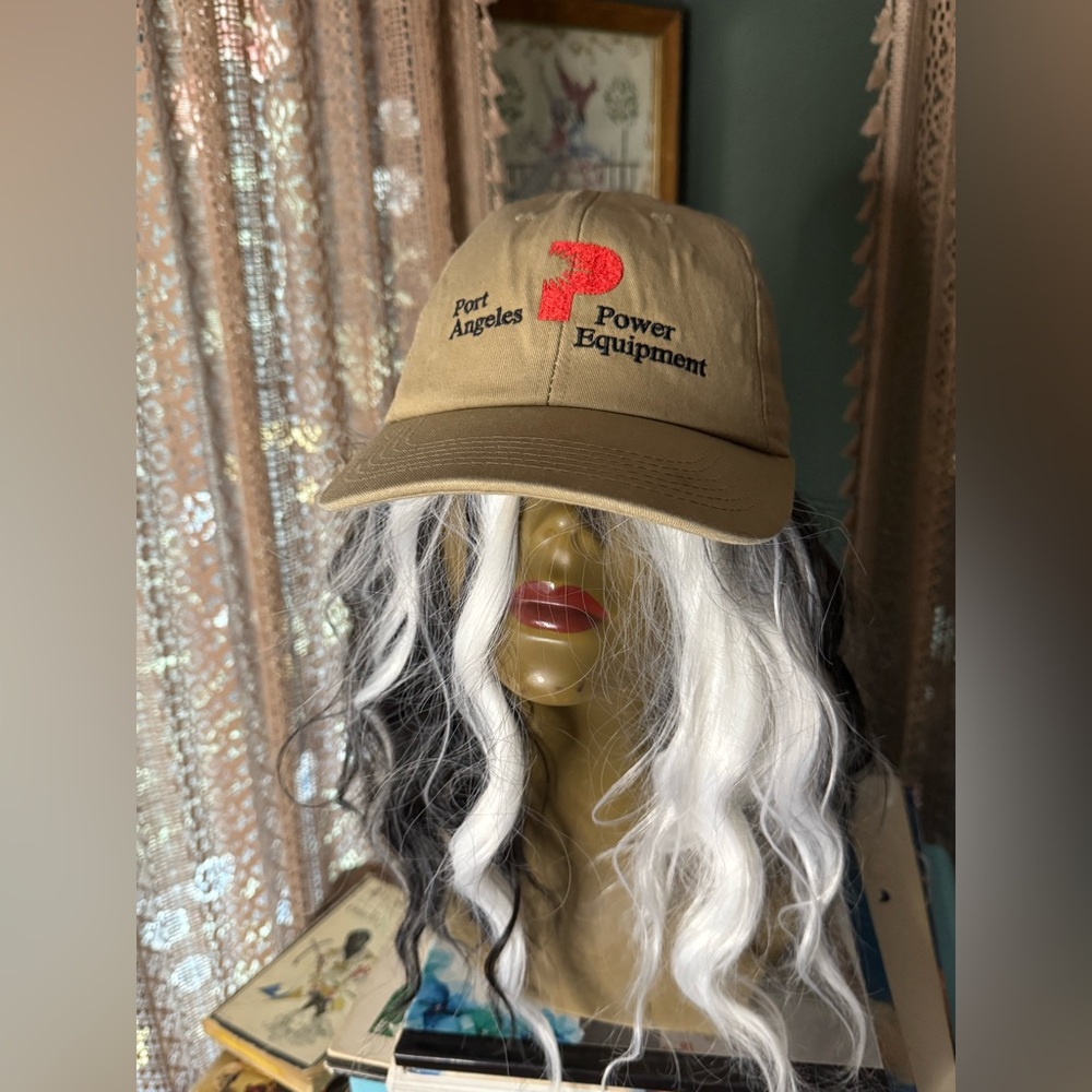 Vtg Port Angeles Power Equipment Hat